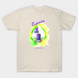 Espana Lavender Doorway & Lemon Trees T-Shirt